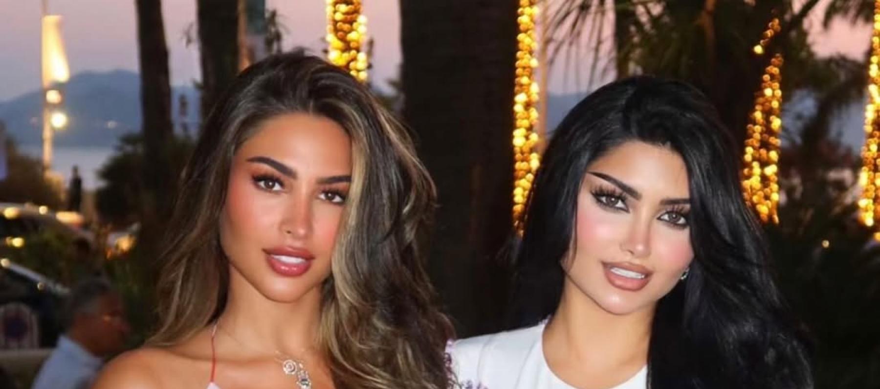 فوز الفهد وملكة كابلي بفساتين منقشة من إميليو بوتشي ودولتشي أند غابانا 
