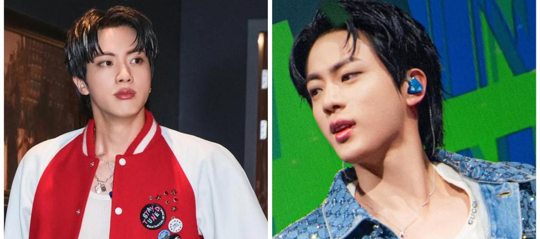 إطلالات جين من BTS بقطع من غوتشي في جولة RunSeokjin Ep. Tour