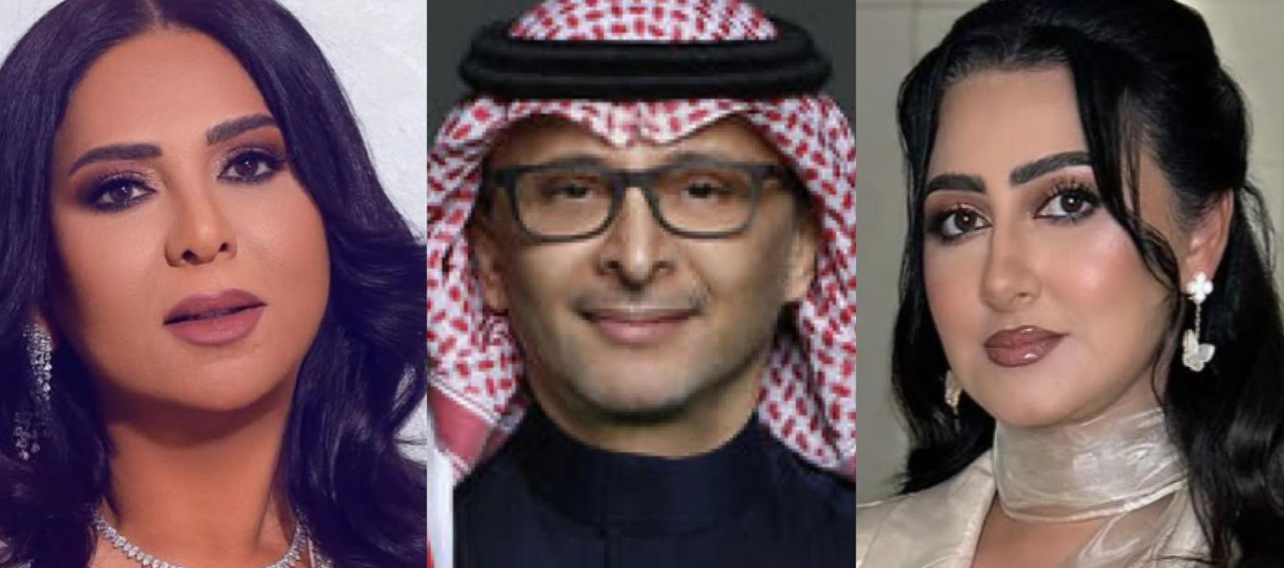 هيفاء حسين وعبدالمجيد عبدالله ونوال