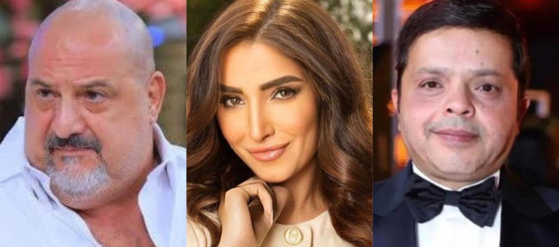 محمد هنيدي وروجينا وخالد الصاوي