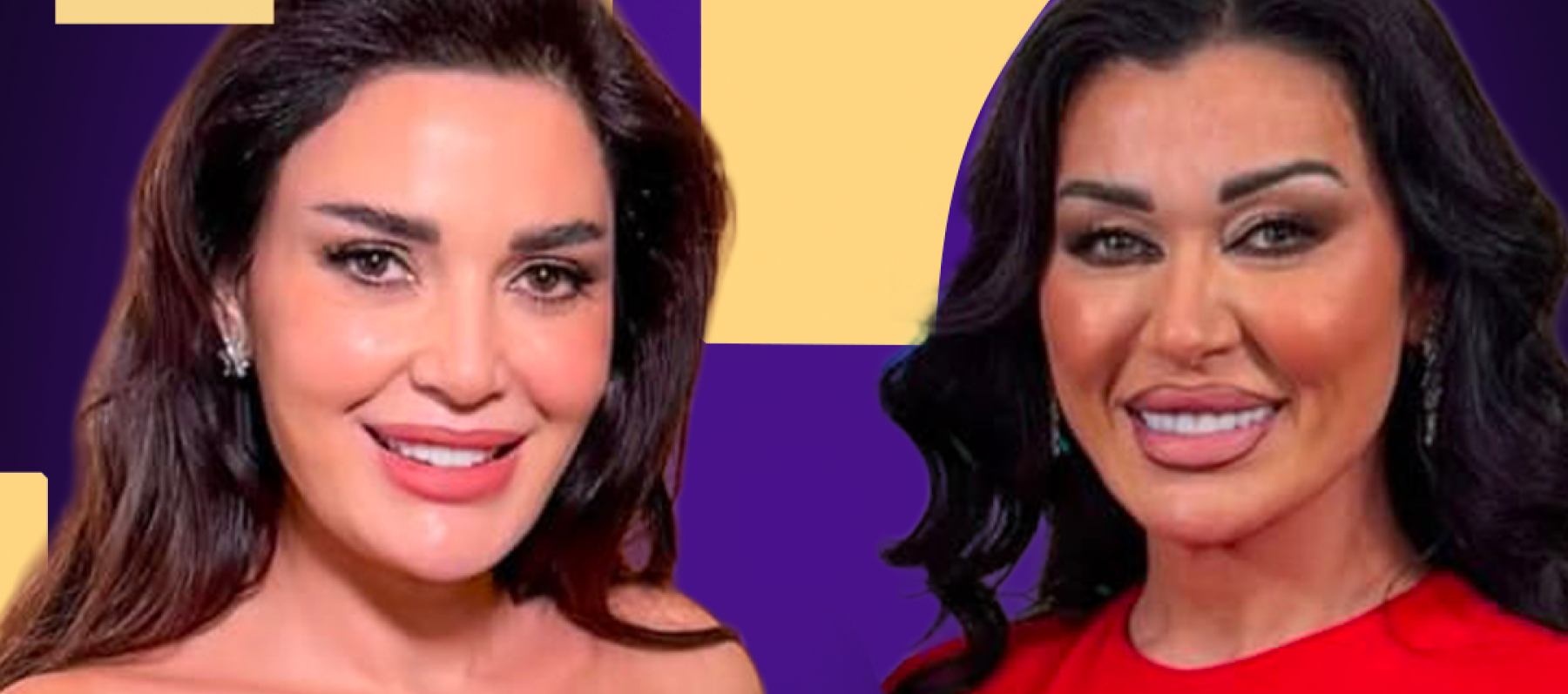 نادين الراسي و سيرين عبدالنور