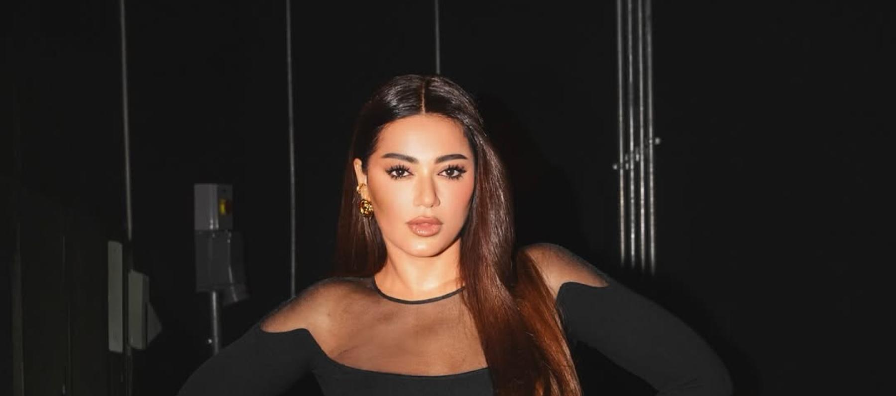 رحمة رياض في The Voice  بإطلالة جريئة من فرساتشي - الصورة من انستغرام رحمة رياض بعدسة زيد اللوزي