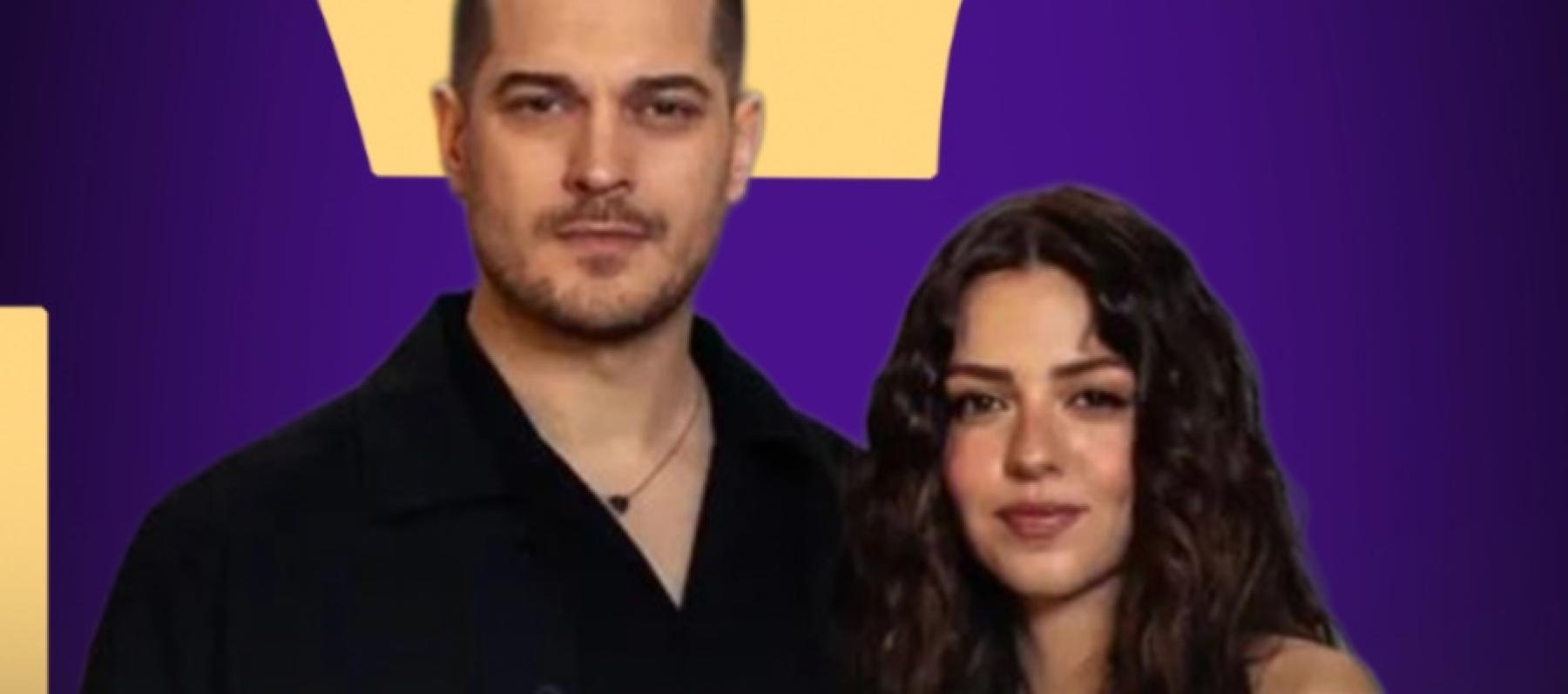 أصليهان مالبورا تدعم  حبيبها شاتاي اولسوي في العرض الأول لفيلم النائم