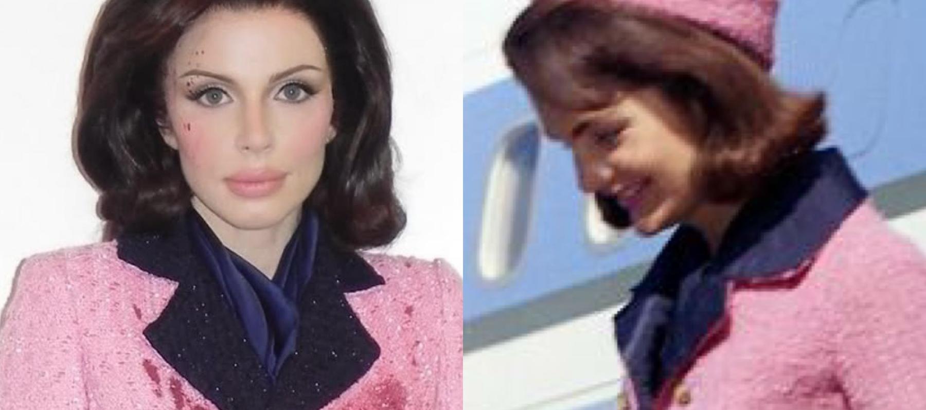 جاكلين كينيدي وجوليا فوكس - صورة مركبة من إنستغرام وإكس