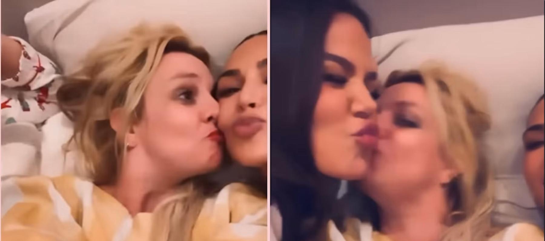 بريتني سبيرز - كيم كارداشيان  -  كلوي كارداشيان 