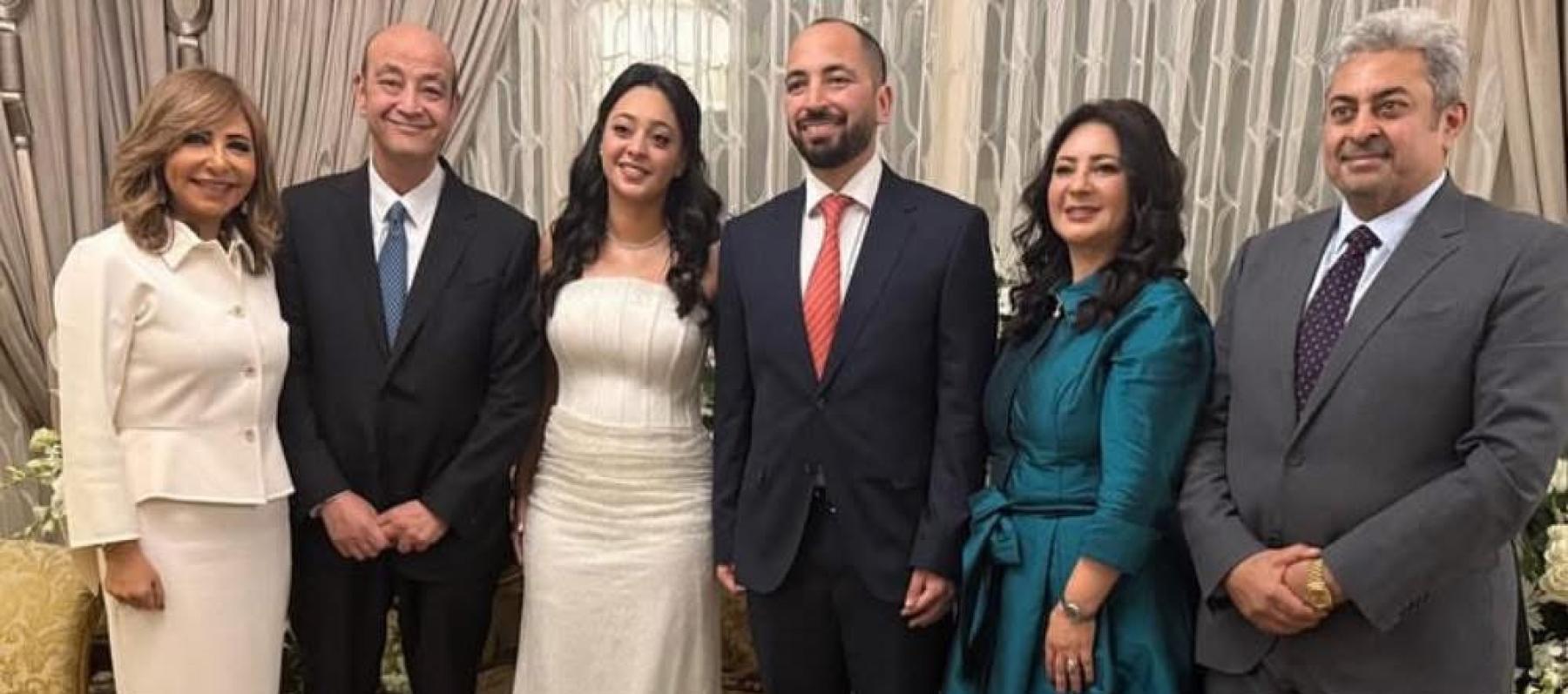 لميس الحديدي وعمرو أديب يحتفلان بقراءة فاتحة نجلهما نور في أجواء عائلية