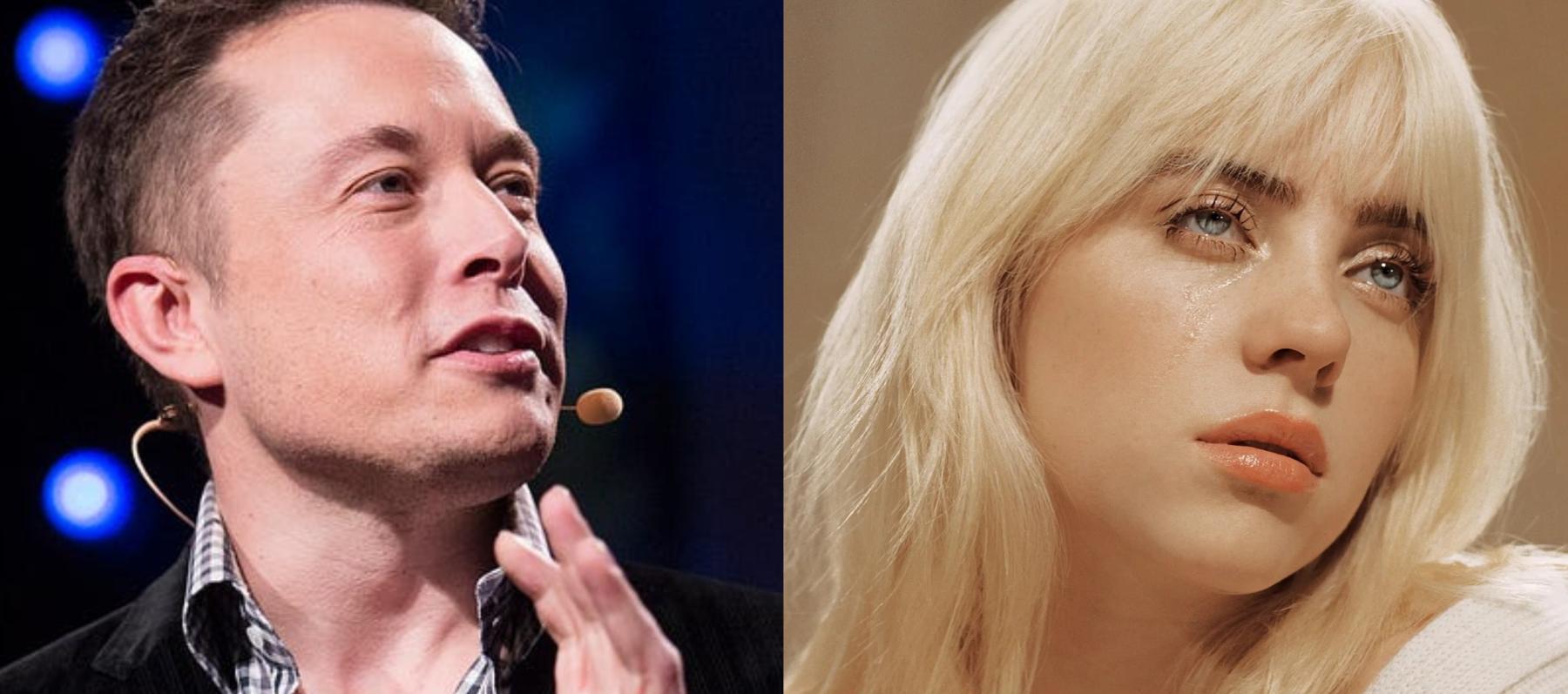 بيلي  إيليش - إيلون ماسك 