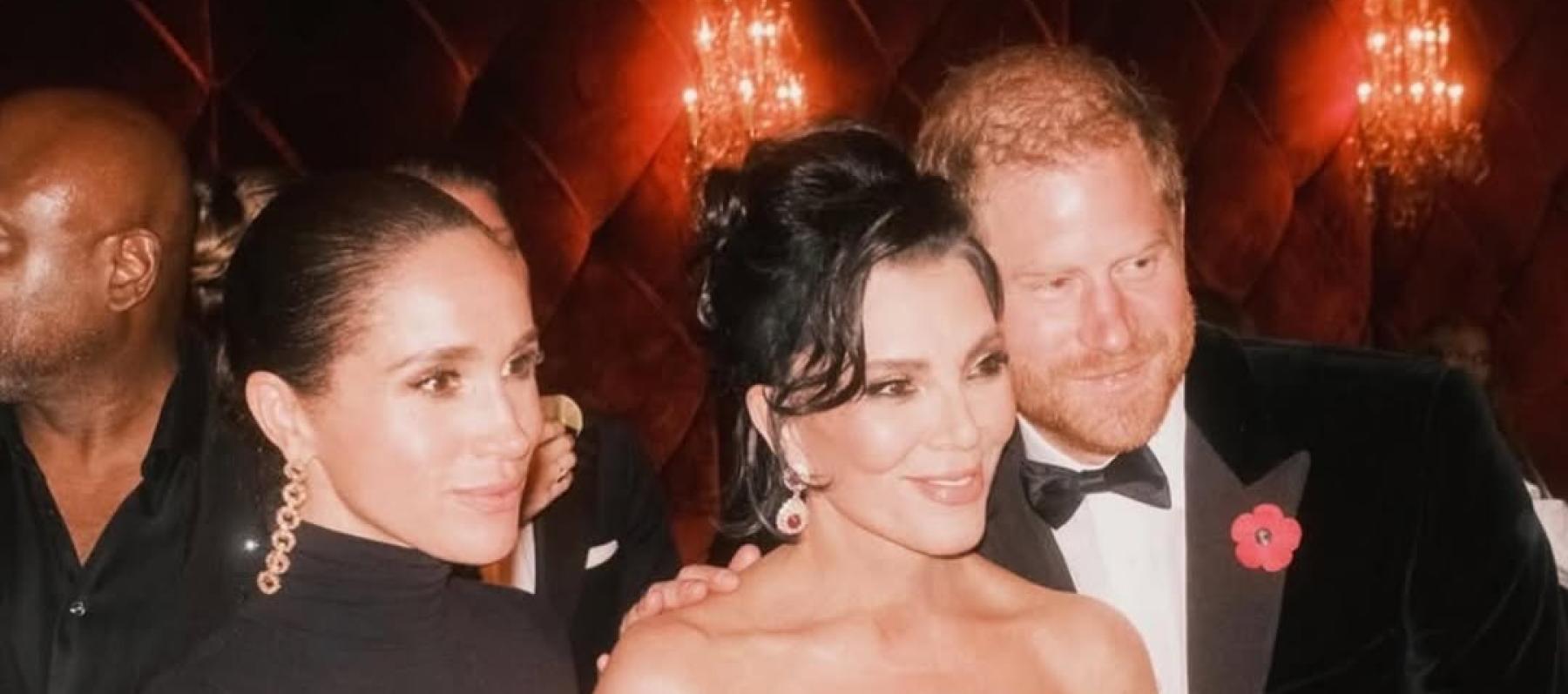 ميغان ماركل Meghan Markle – الأمير هاري Prince Harry – كريس جينر Kris Jenner