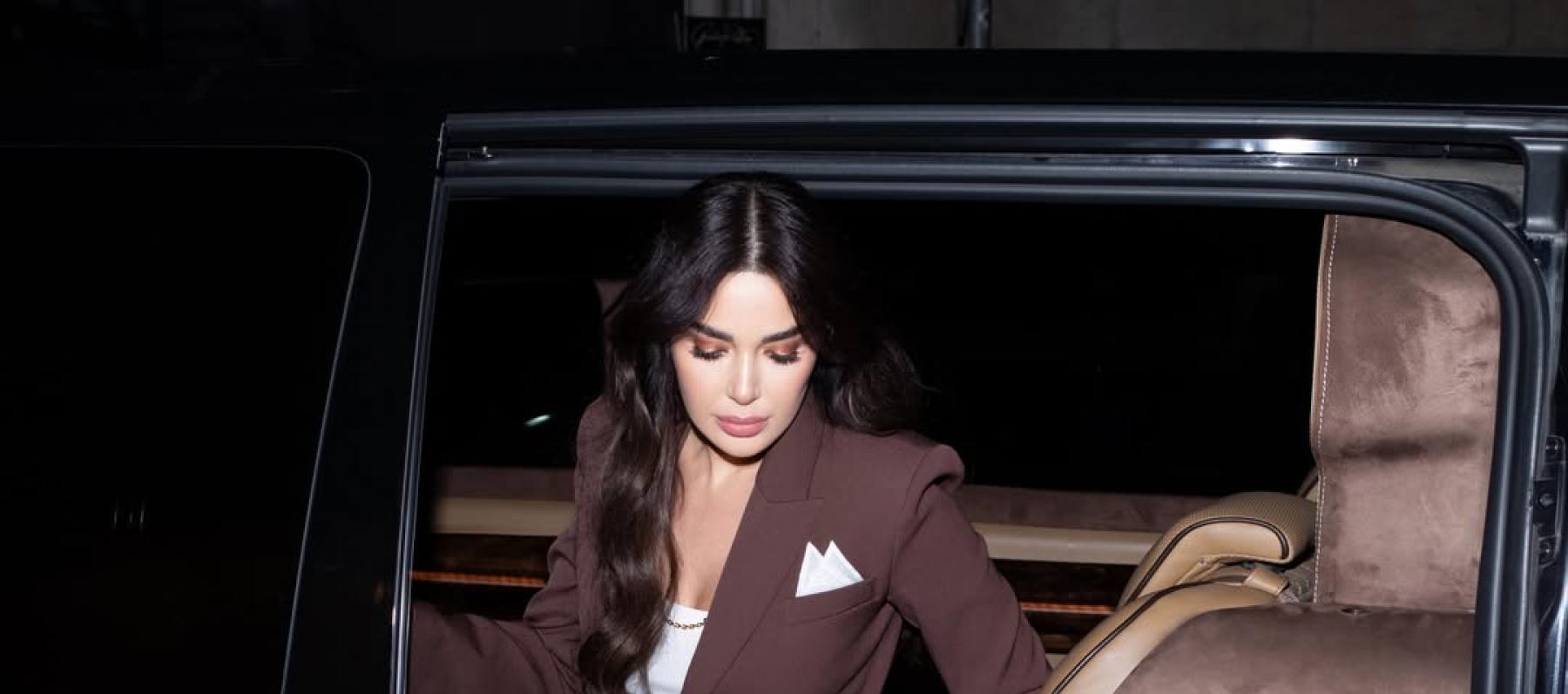 سيرين عبد النور بإطلالة كلاسيكية من توقيع Elisabetta Franchi - الصورة من انستغرام سيرين عبد النور بعدسة كفاح بلاني