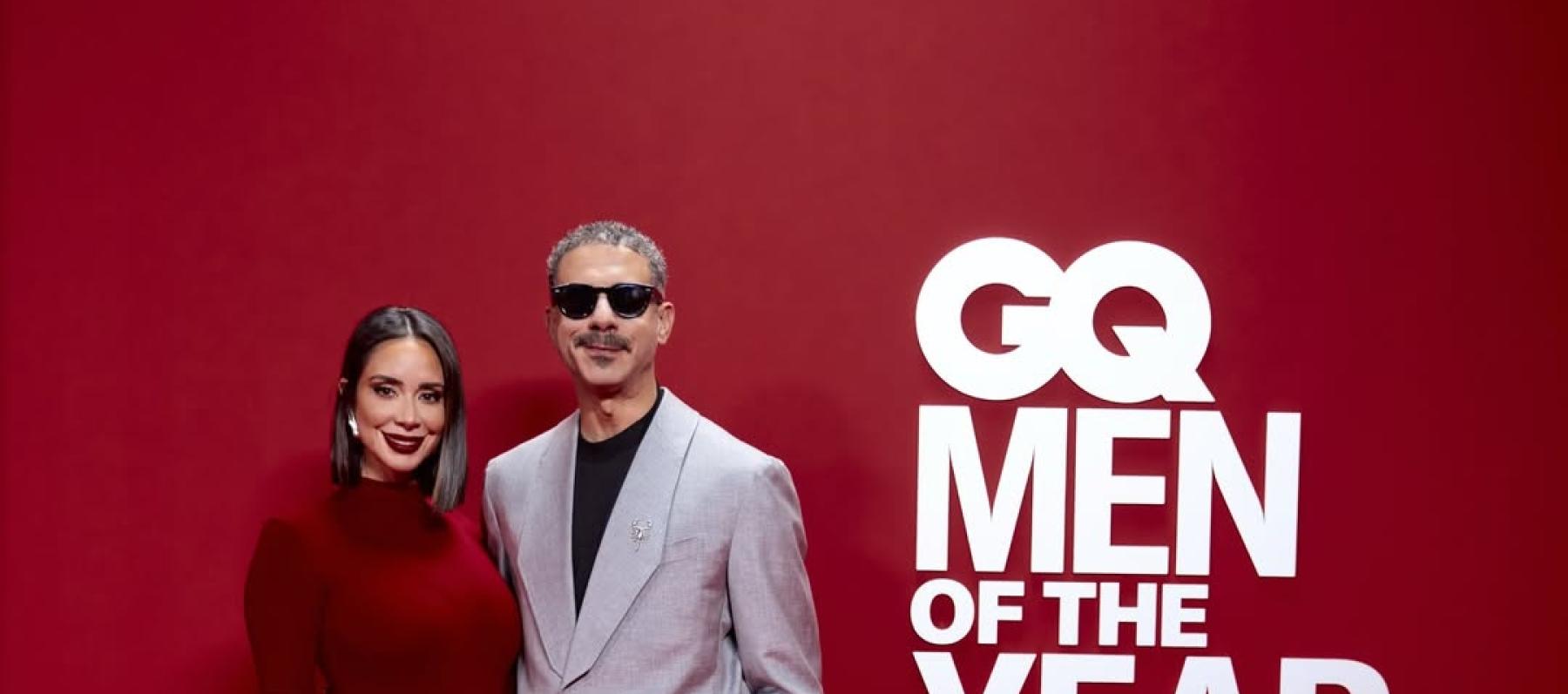 محمد فراج و بسنت شوقي  - حفل GQ Men of the year 2025 