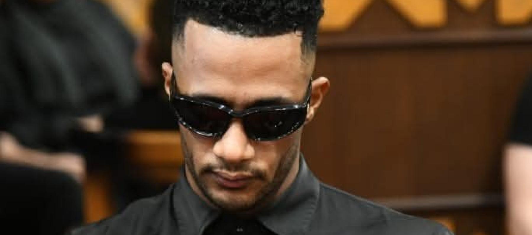 محمد رمضان - عزاء السيناريست الراحل أحمد عبد الله