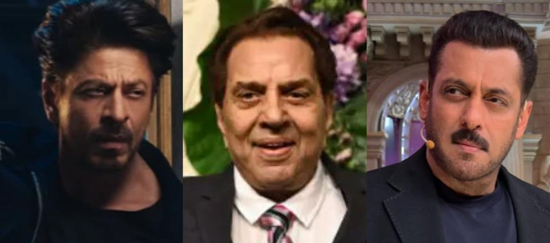 سلمان خان ودارمندرا وشاروخان - إنستغرام