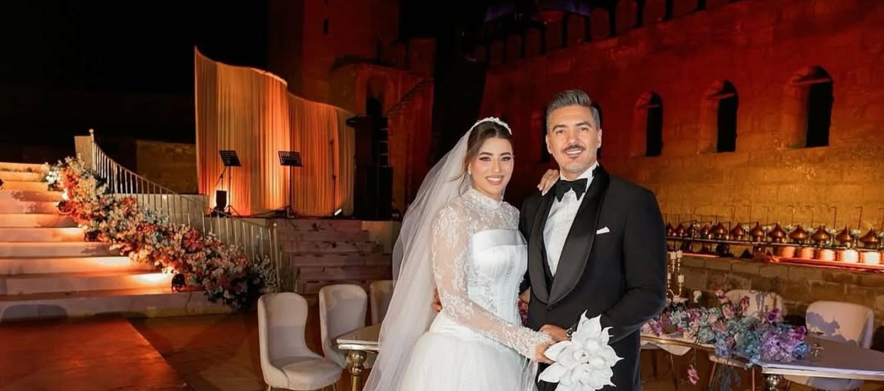 حفل زفاف هايدي موسى ومحمد غنيم.. ET بالعربي يلتقي العرسان