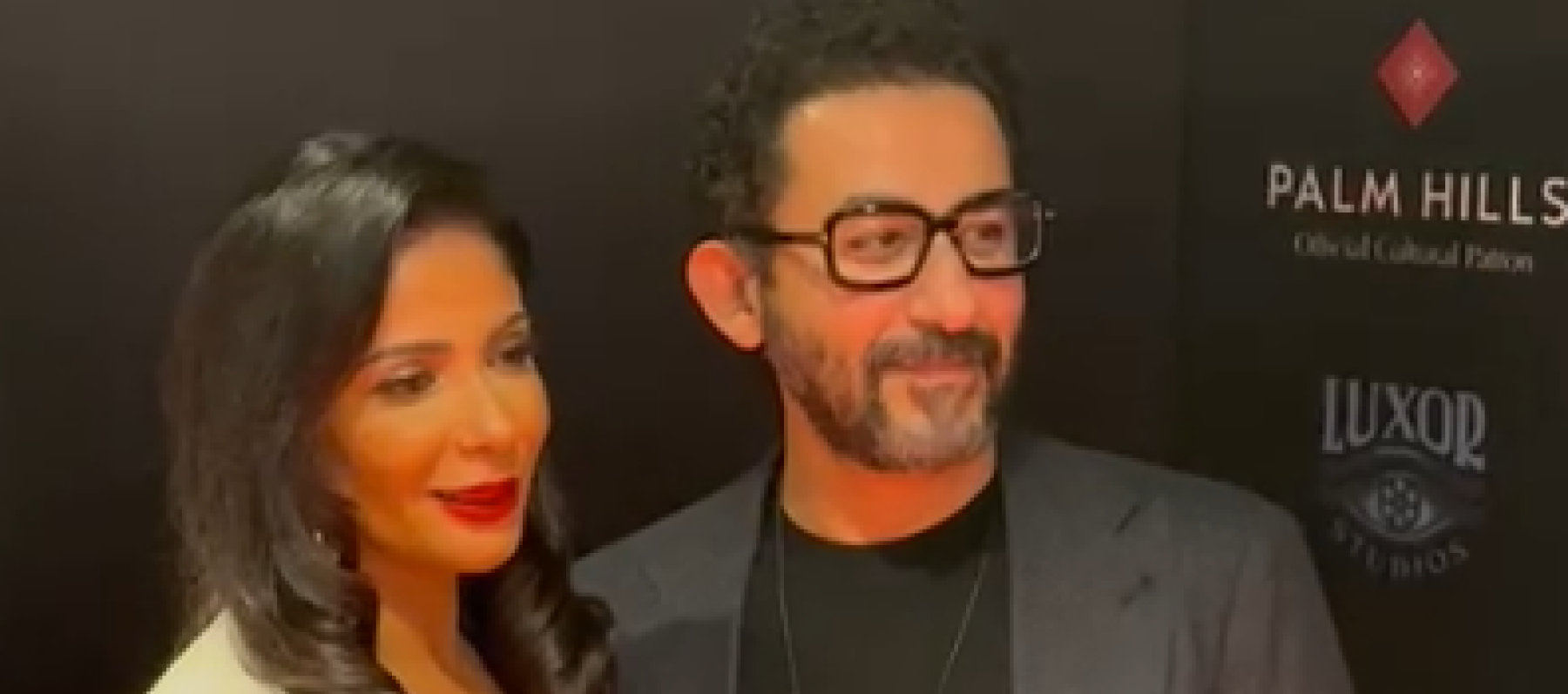 أحمد حلمي ومنى زكي بالعرض الخاص لفيلم الست