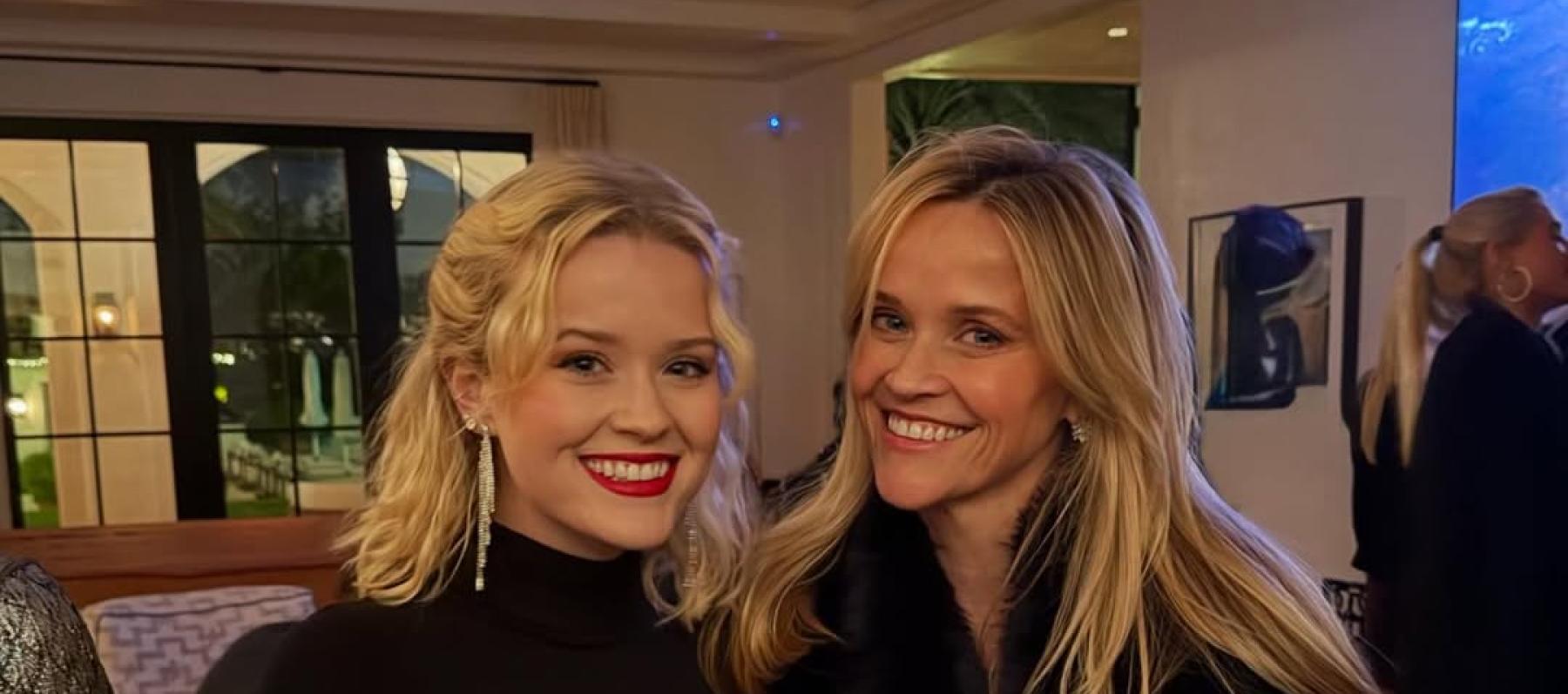 ريس ويذرسبون وابنتها آفا