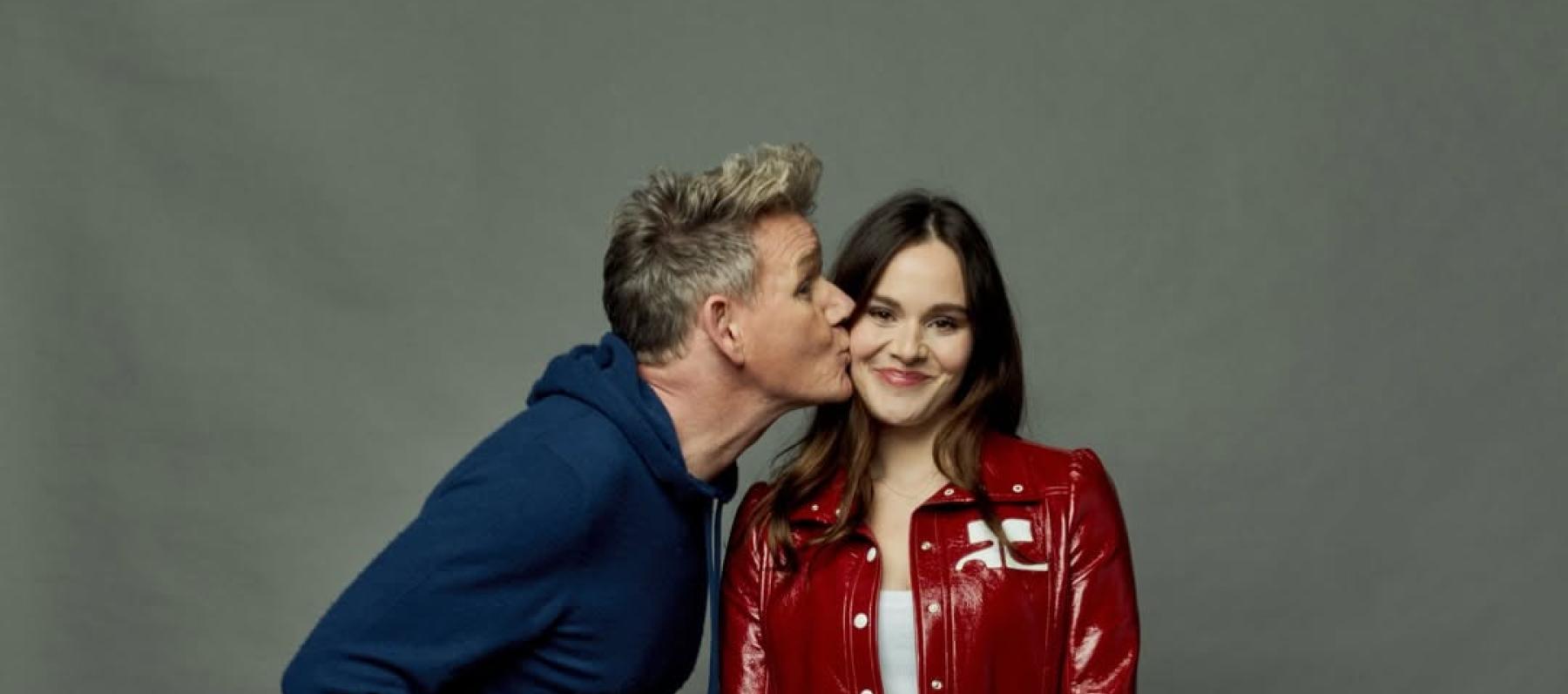 غوردون رامزي وابنته هولي