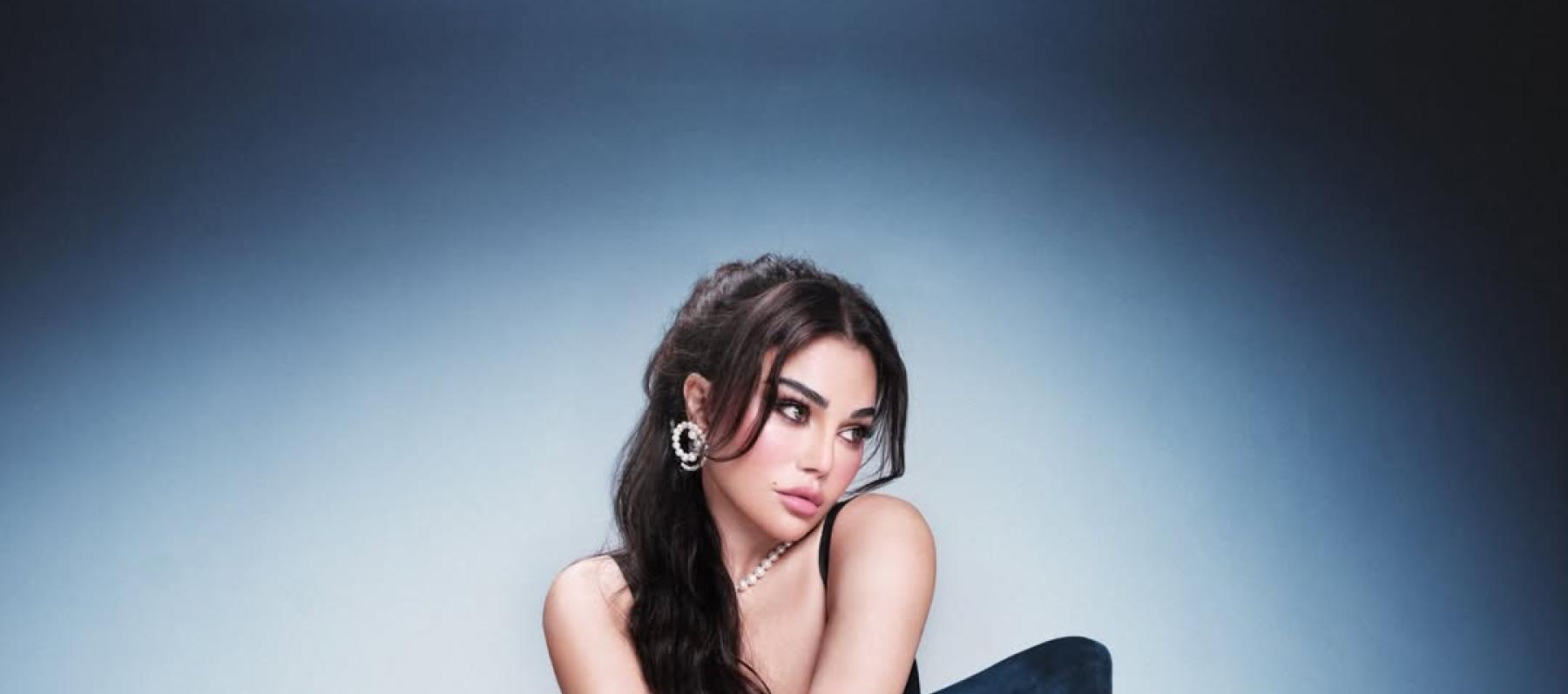 لوك هيفاء وهبي الجريء يجمع بين دولتشي أند غابانا وماغدا بوتريم - الصورة من انستغرام هيفاء وهبي بعدسة جورج صليبا