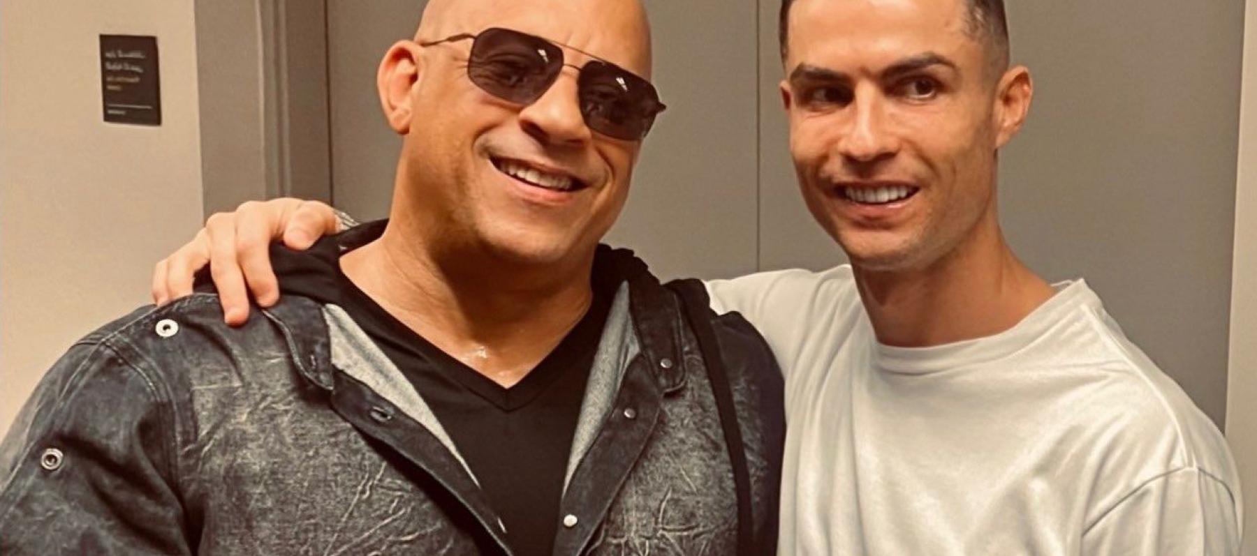 كريستيانو رونالدو وفين ديزل - إنستغرام