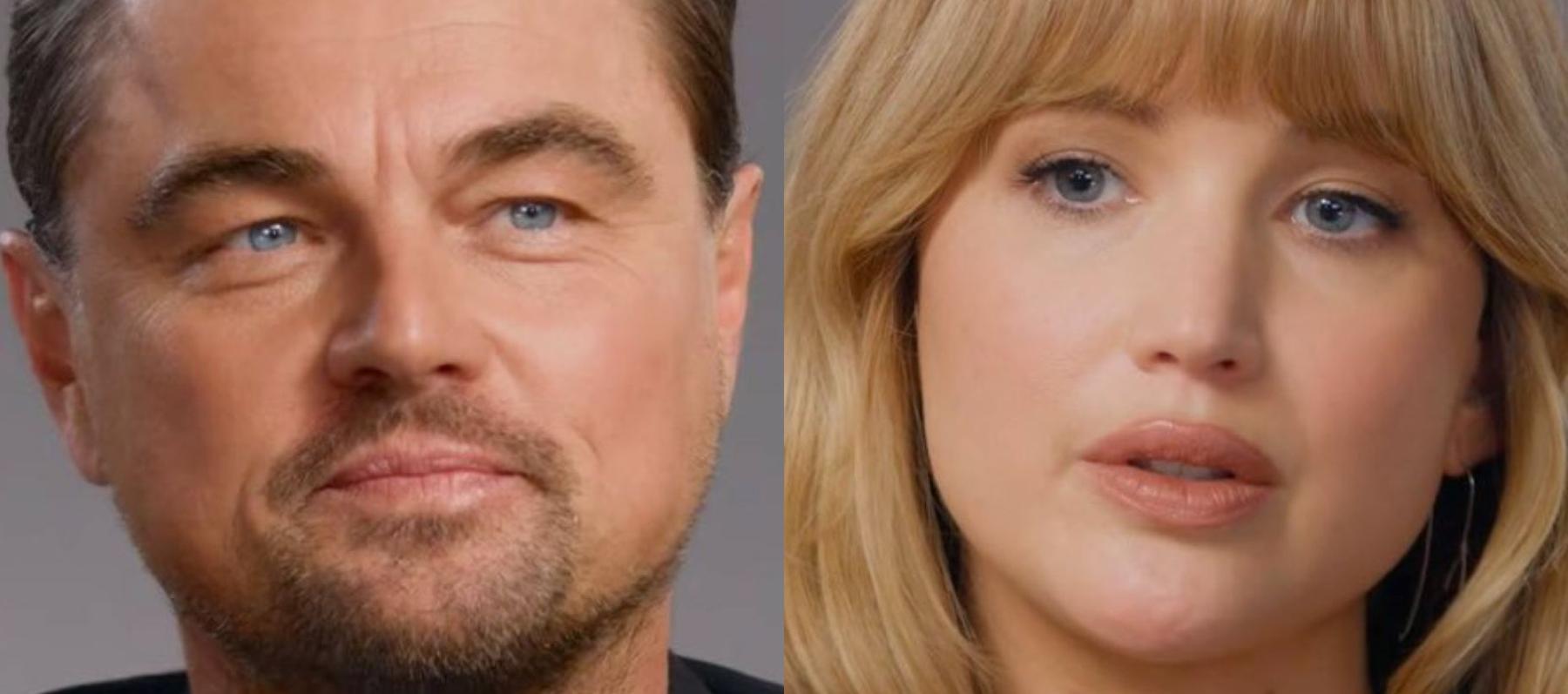 جينيفر لورانس وليوناردو دي كابريو - إكس