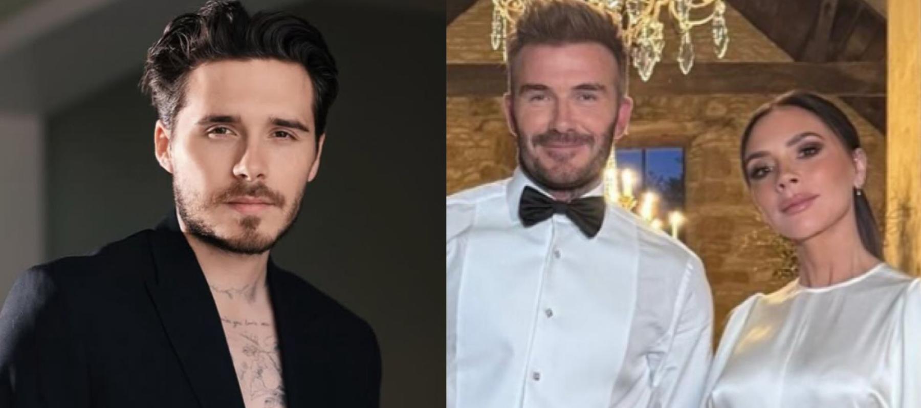 فيكتوريا وديفيد وبروكلين بيكهام - إنستغرام