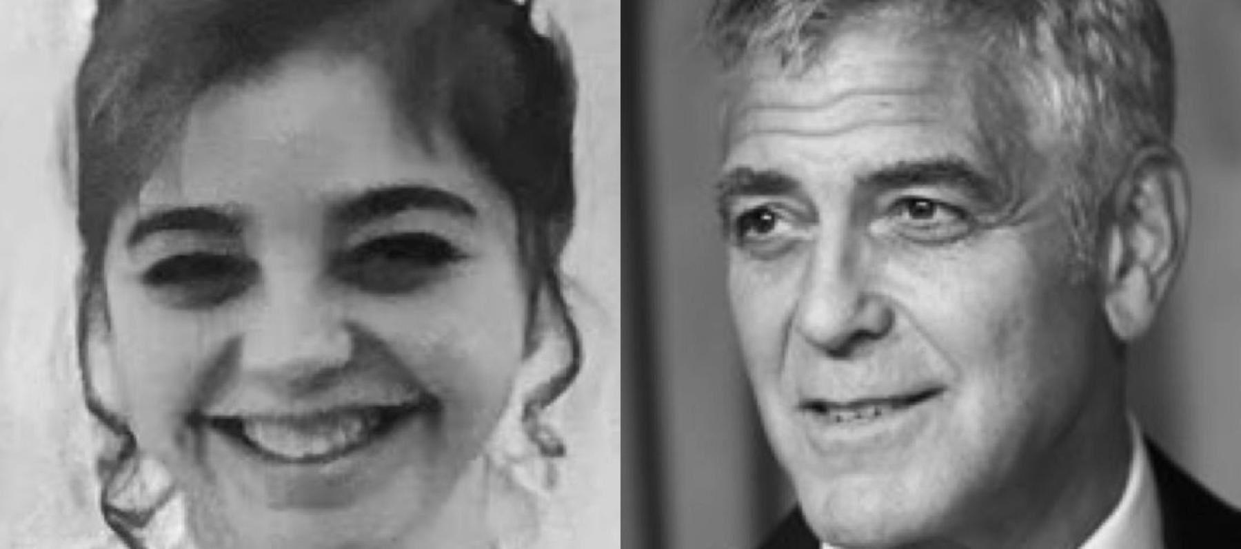 جورج كلوني وشقيقته أديليا “آدا” زايدلر - إكس