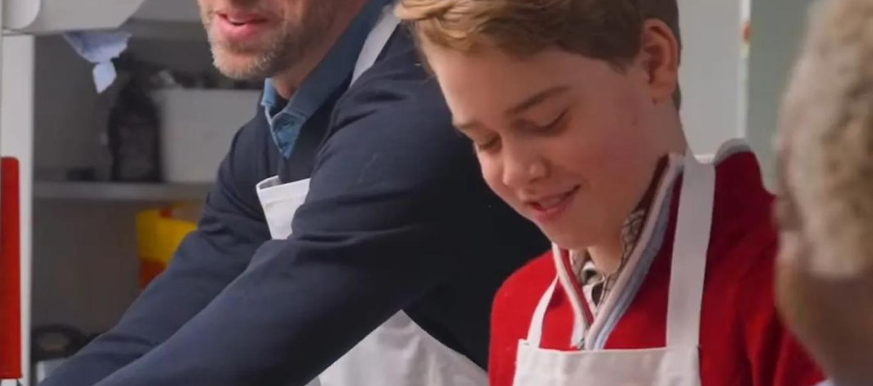 الأمير ويليام والأمير جورج - إنستغرام