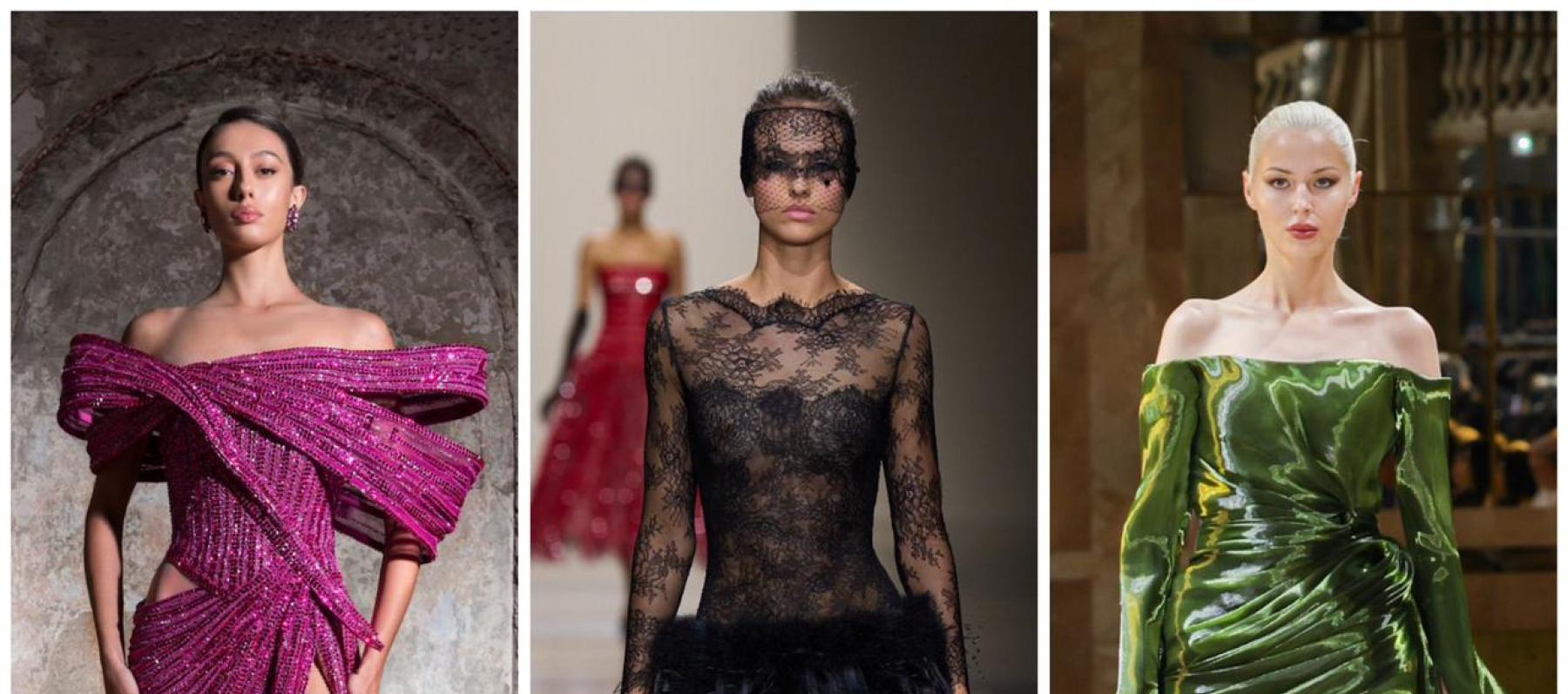 من الميتاليك إلى الدانتيل: 7 صيحات موضة لإطلالات رأس السنة 