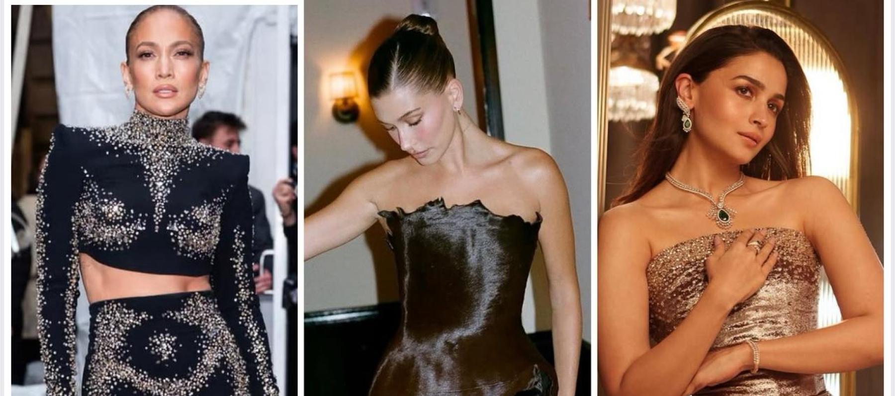 عليا بهات وهايلي بيبر وغيرهن باطلالات بتوقيع عربي في 2025 - الصور من انستغرام النجمات والمصممين 