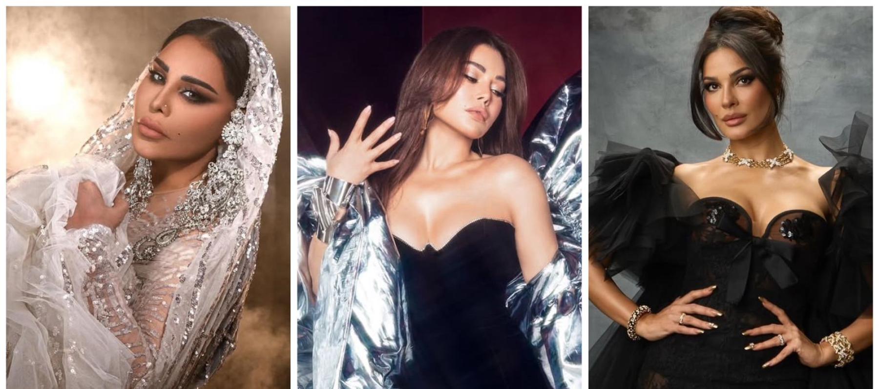 إطلالات مسرحية لافتة… النجمات يتألقن في 2025 - الصور من انستغرام النجمات