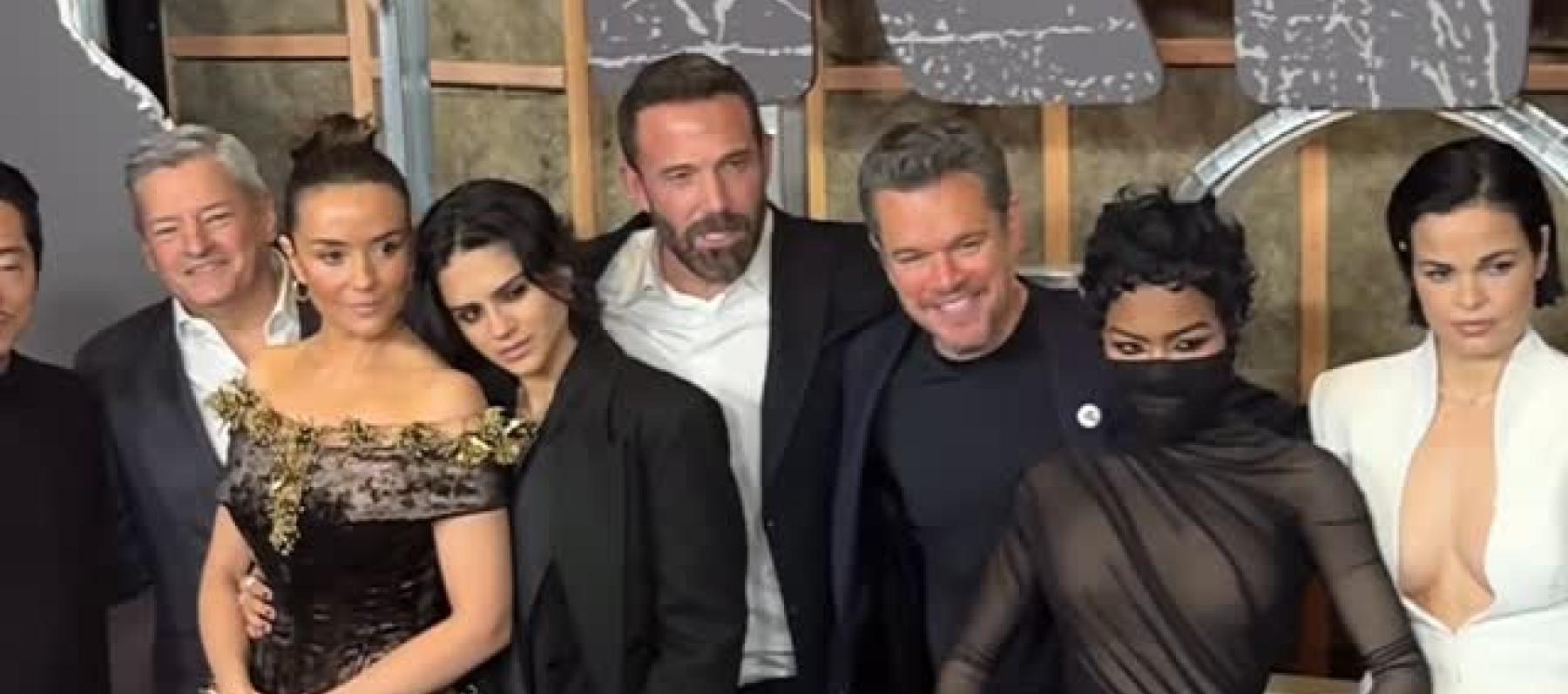 تيانا تايلور -بن أفليك - مات ديمون - عرض The Rip