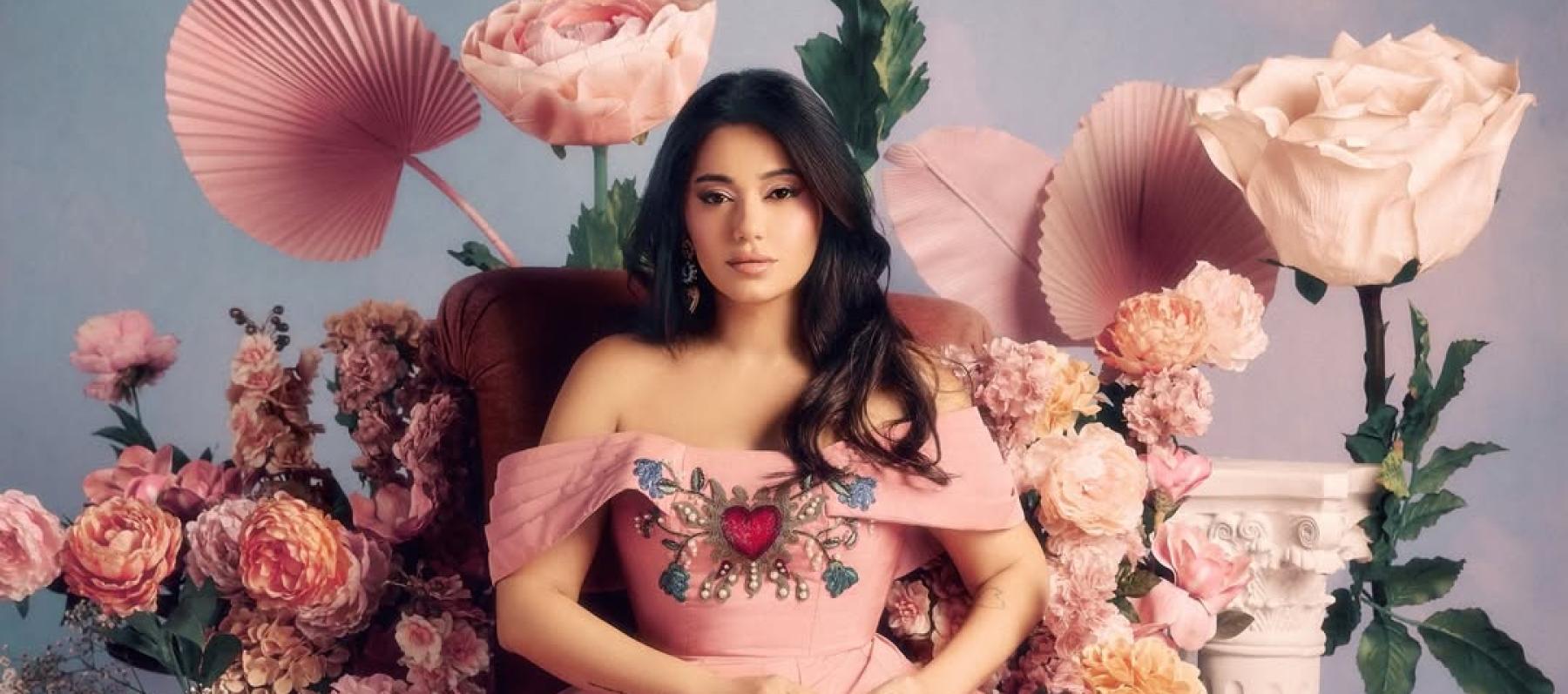 إطلالة رحمة رياض في عيد ميلادها بتصميم حسين بظاظا - الصورة بعدسة لارا زنكول