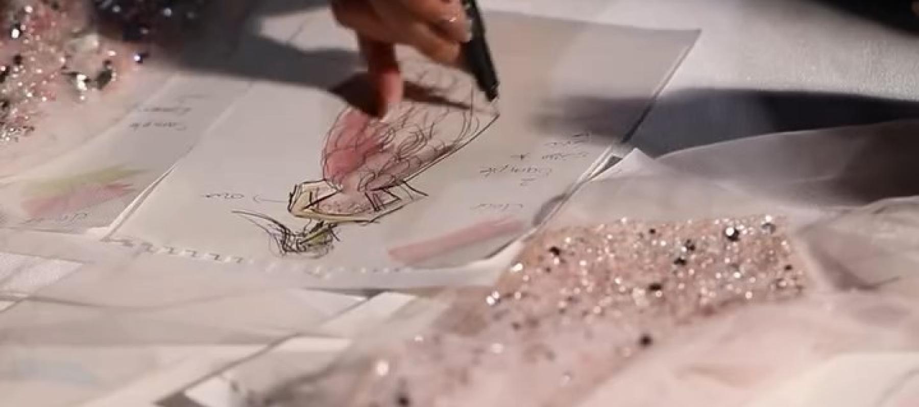 مجموعة خديجة السنيدي خلال أسبوع الأزياء الراقية في باريس