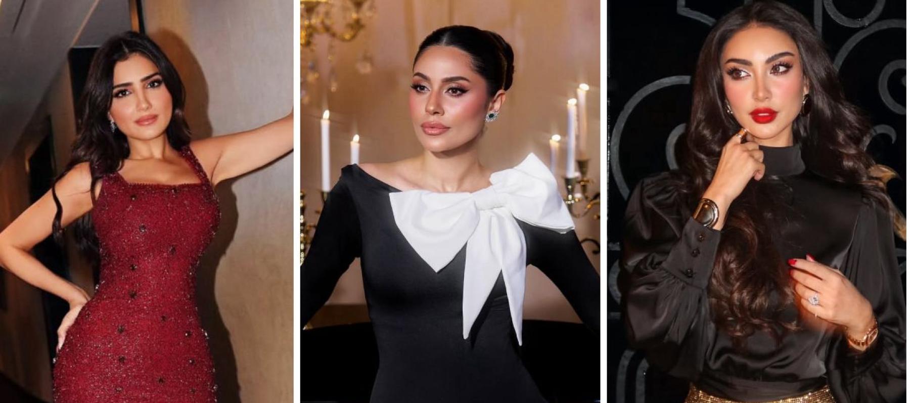 الممثلات العربيات باطلالات احتفالية لافتة في رأس السنة - الصور من انستغرام النجمات 