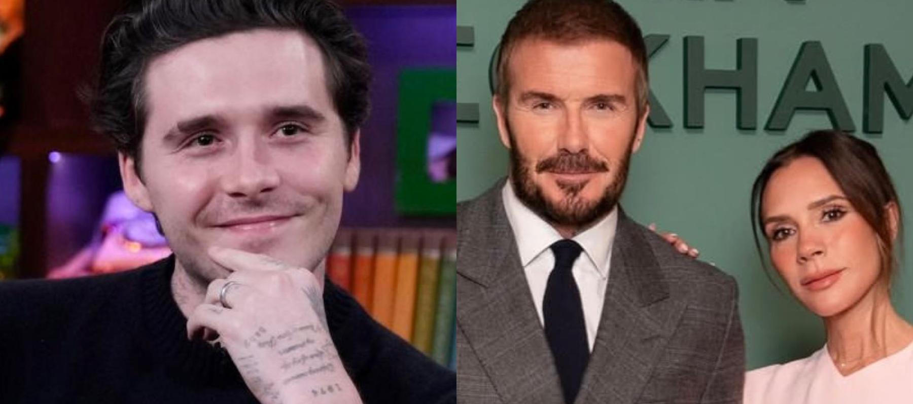 فيكتوريا وديفيد بيكهام - بروكلين بيكهام - إكس