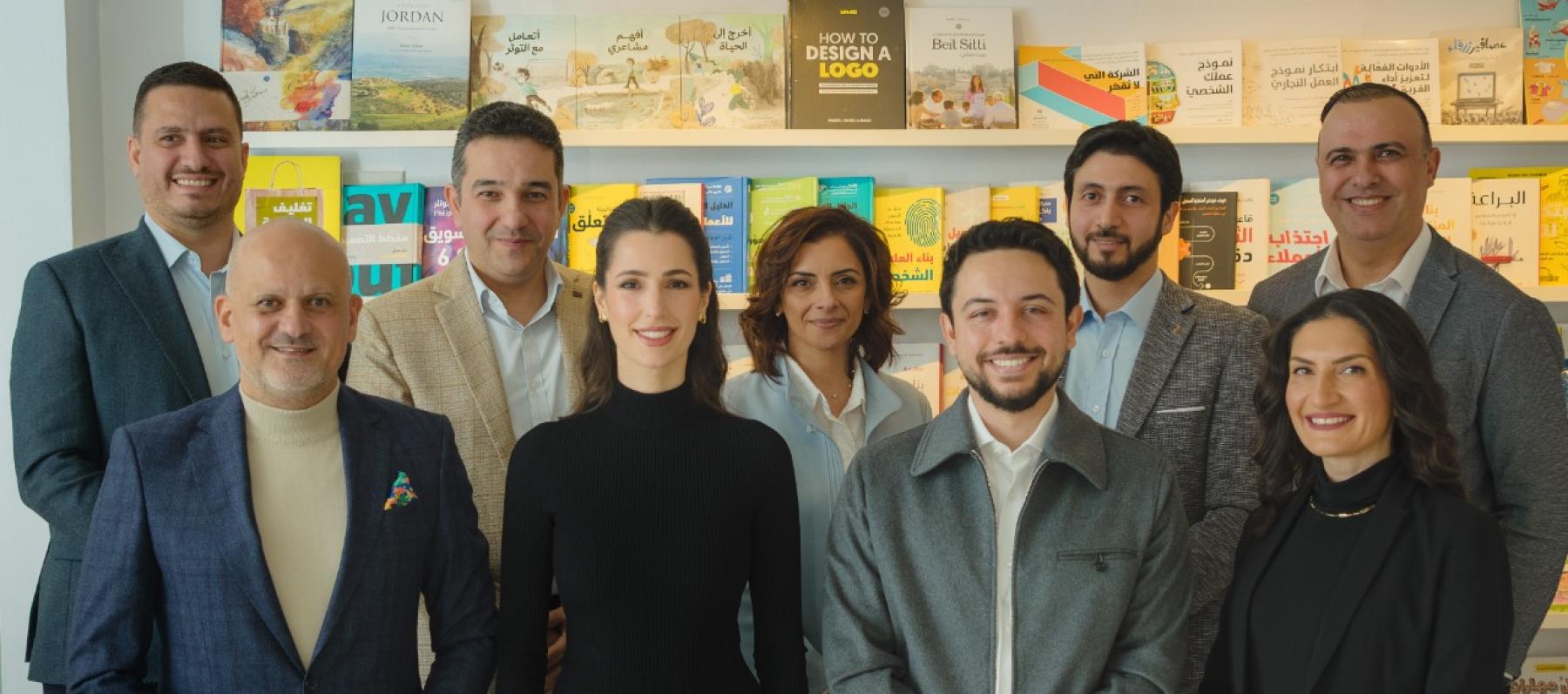 الأميرة رجوة بإطلالة بنقشة المربعات بتوقيع Our Legacy 