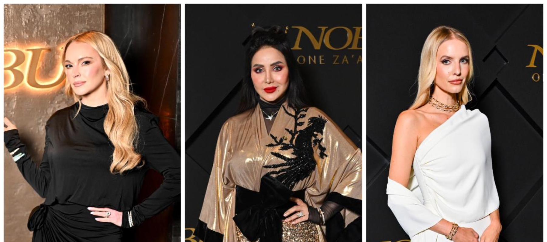 إطلالات النجوم في دبي سيطر على بعضها الطابع الياباني 