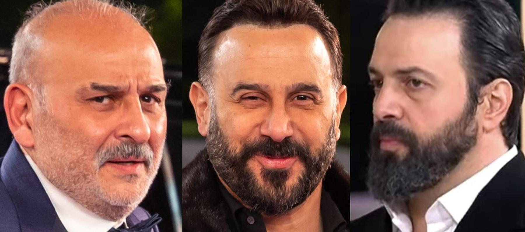 تيم حسن وقصي خولي وجمال سليمان