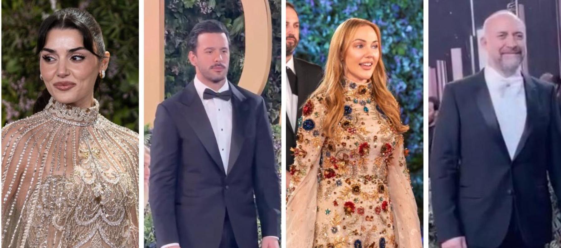 لوكات النجوم الأتراك في حفل  Joy Awards 2026