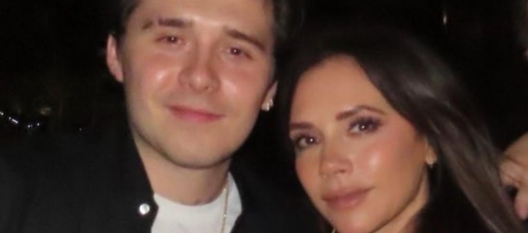 “الرقصة غير اللائقة” بين فيكتوريا وبروكلين بيكهام