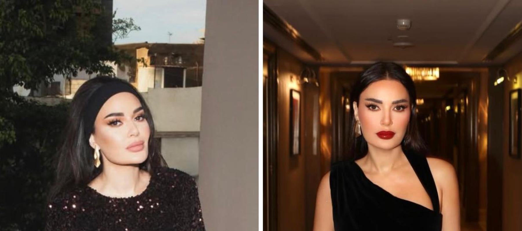 الأسود يسيطر على لوكات سيرين عبد النور في أحدث إطلالاتها - الصور من انستغرام سيرين عبد النور