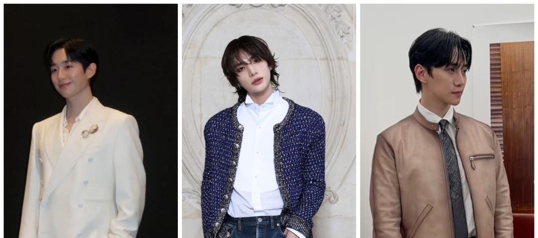 إطلالات نجوم الكيبوب في أسبوع الموضة الرجالية في باريس