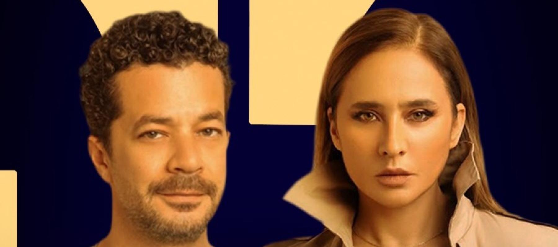 نيللي كريم وشريف سلامة