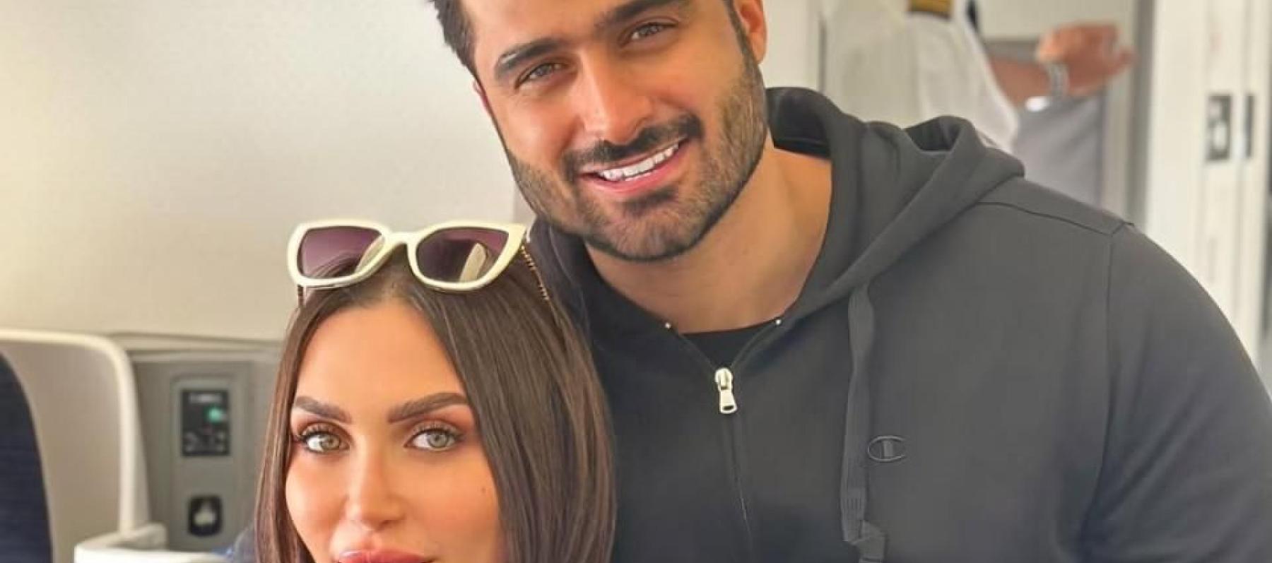 الدكتورة خلود وزوجها أمين غباشي