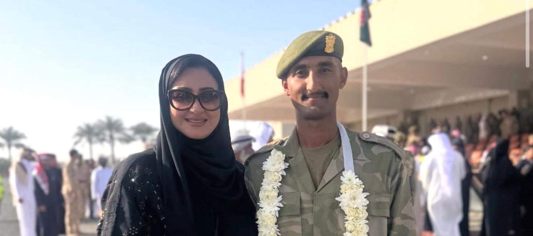 هيفاء حسين وابنها- صورة من إنستاغرام