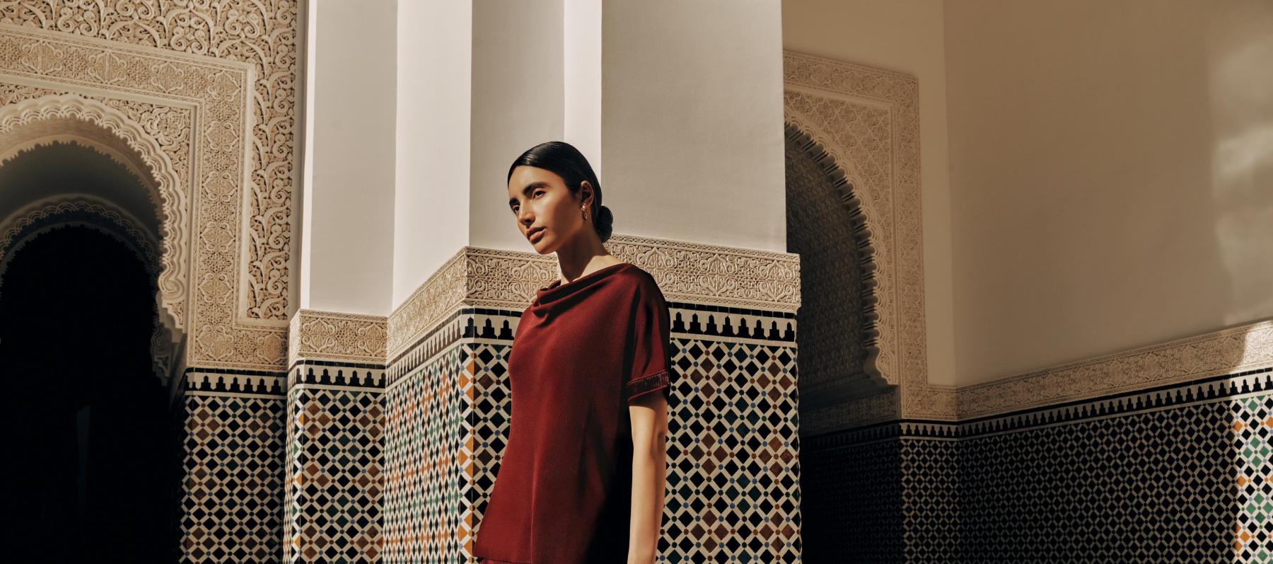 إطلالات رمضانية مستوحاة من الضوء والصمت مع فيراغامو