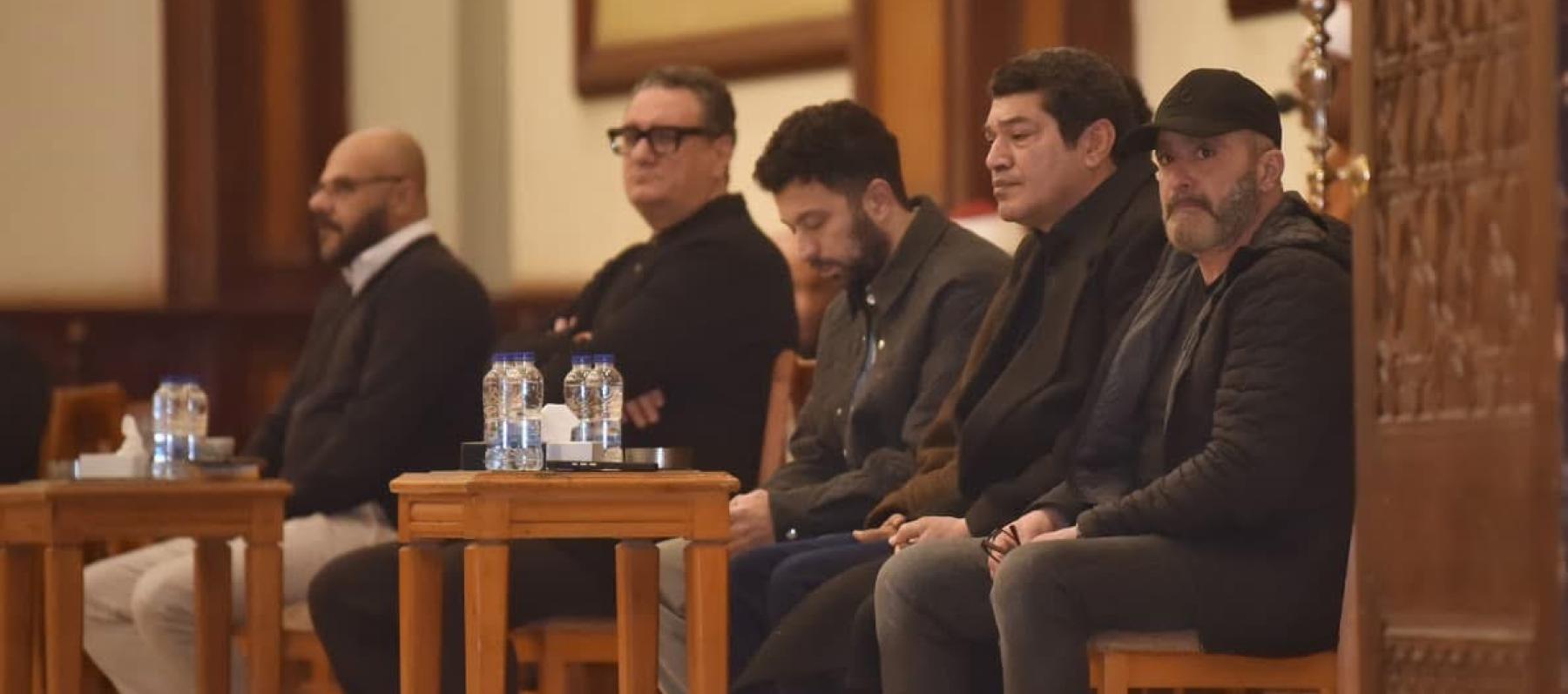 عزاء شقيق زينة