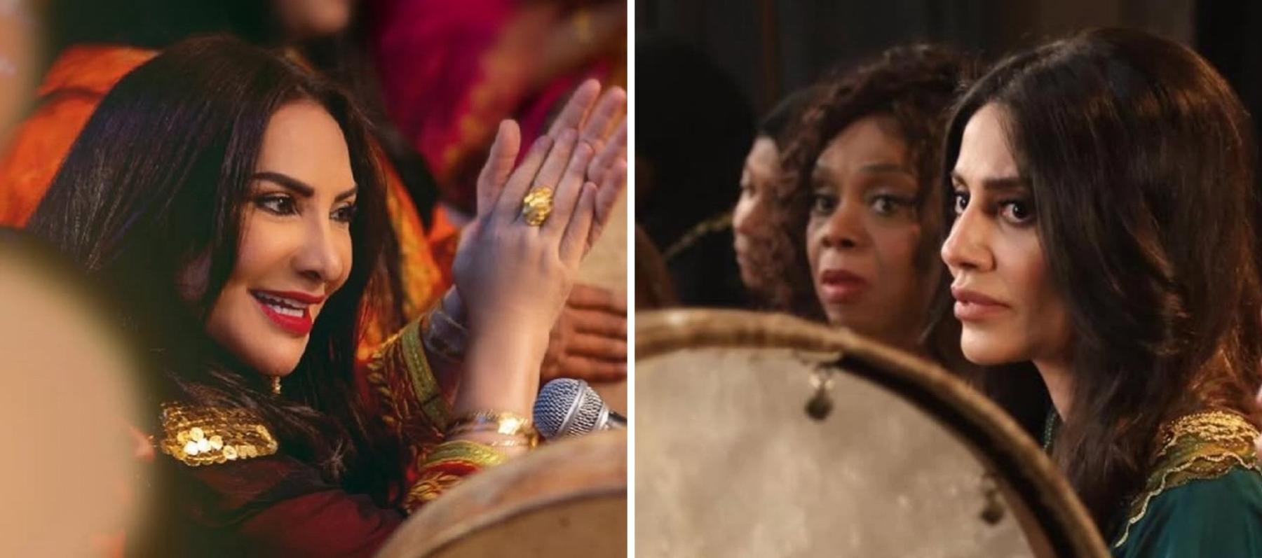 الغناء الشعبي يجمع إلهام علي و هدى حسين