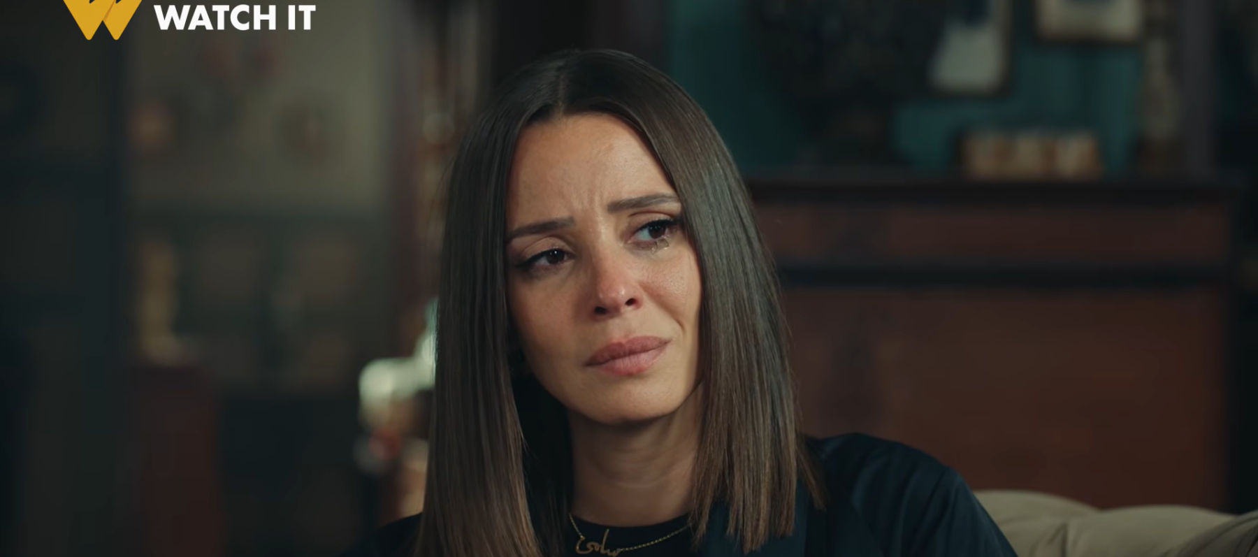 مشهد من الحلقة الأخيرة لمسلسل قسمة العدل