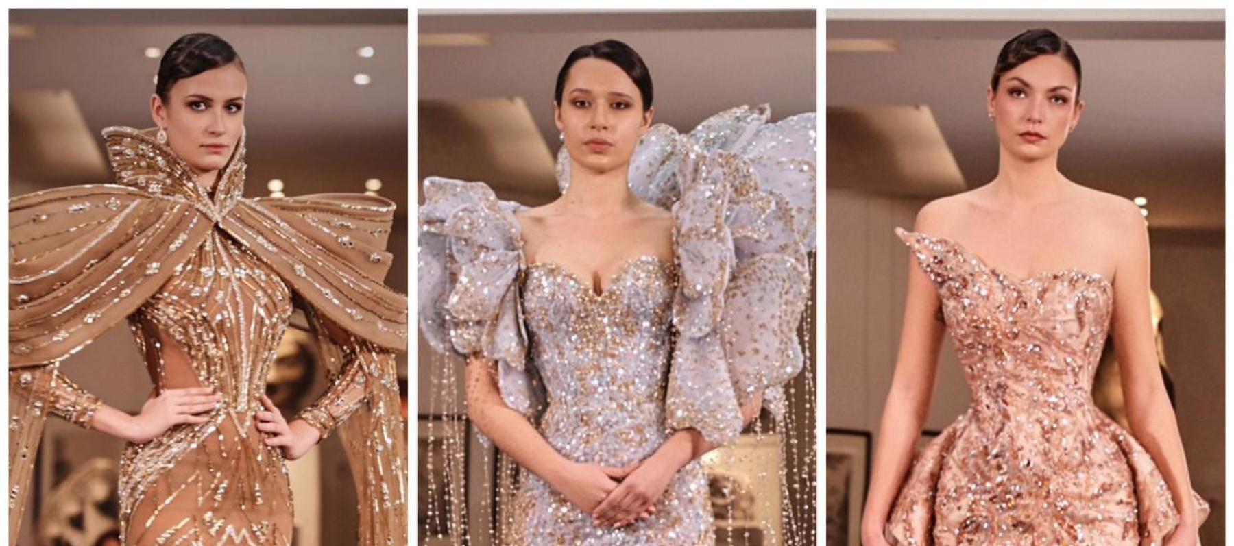 منال عجاج أول مصممة سورية تعرض مجموعة "إمرأة النور" في باريس