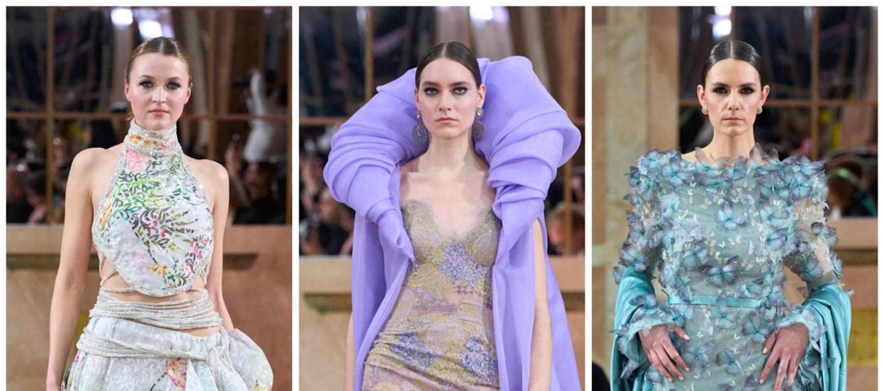 روبير أبي نادر كوتور 2026 بمجموعة مستوحاة من الشفق القطبي